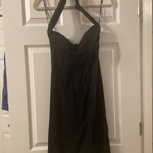 Snap Halter Dress